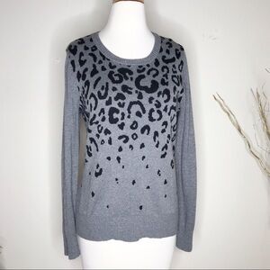 Merona target brand gray and black sweater